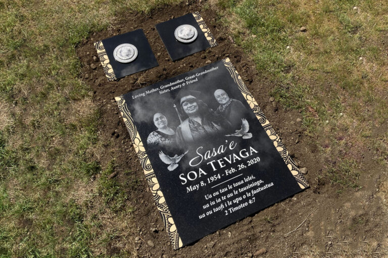 samoan headstone
